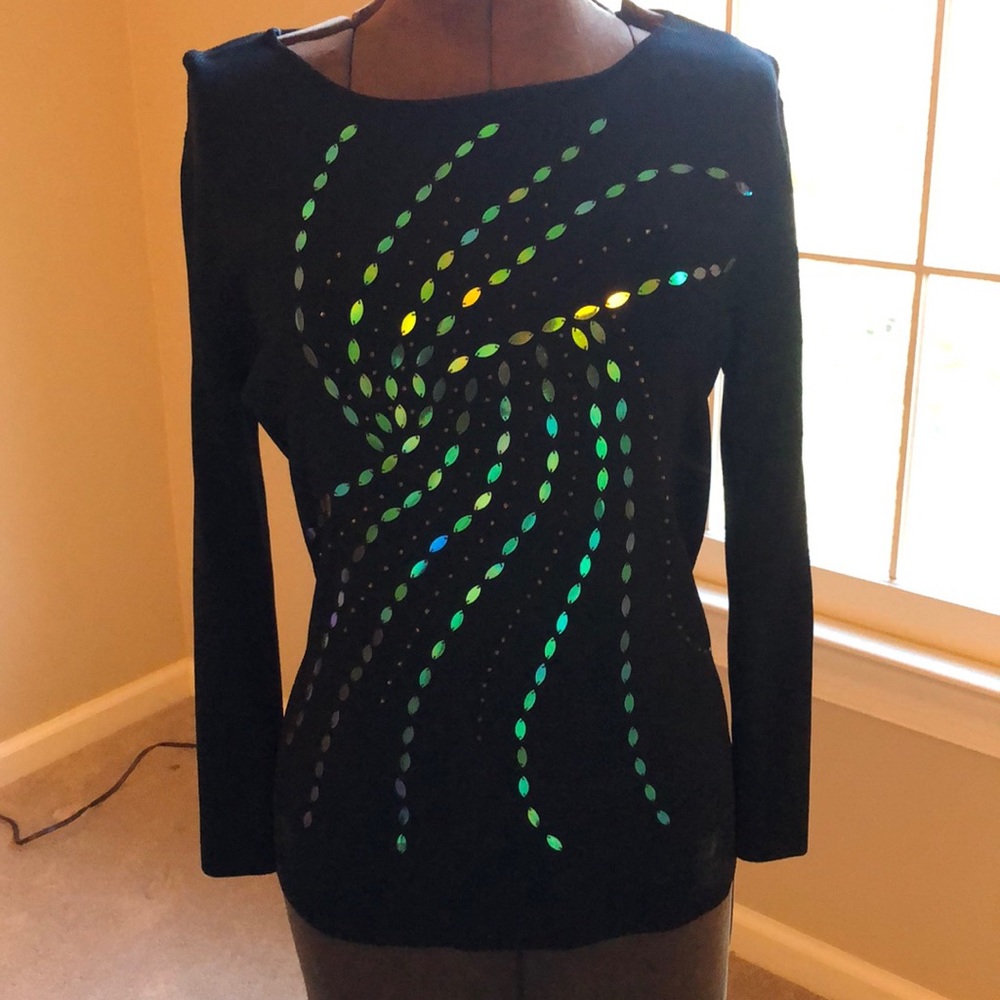 Sequin sweater